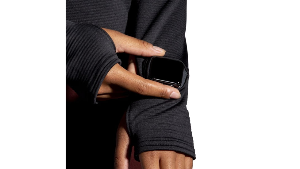 Brooks Notch Thermal Long Sleeve 2.0 - Womens, Medium, Black, 221567001.030