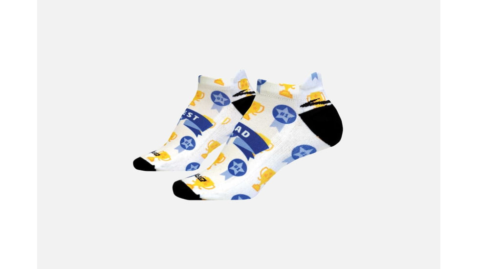 Brooks Pacesetter Tab Sock, Best Dad, Large 741497-Best Dad-L