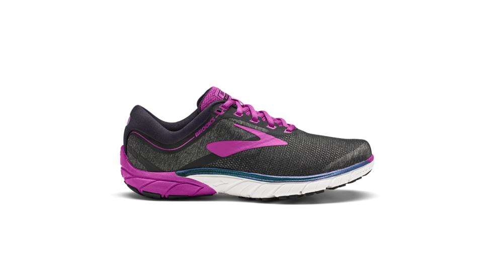 Brooks PureCadence 7 Women's Road Running Shoe, Black/Purple/Multi, 120261 023