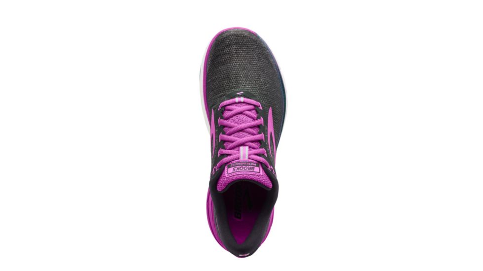 Brooks PureCadence 7 Women's Road Running Shoe, Black/Purple/Multi, 120261 023