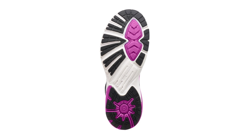 Brooks PureCadence 7 Women's Road Running Shoe, Black/Purple/Multi, 120261 023