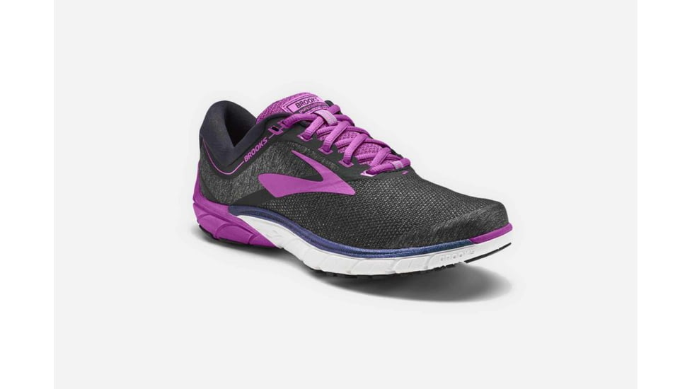 Brooks PureCadence 7 Womens Road Running Shoes, Black/Purple/Multi, 11.5 US, Medium, 1202611B023.115