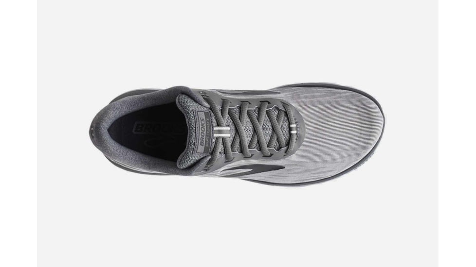 Brooks PureFlow 7 Mens Road Running Shoes, Grey/Grey/Black, 14 US, Medium, 1102751D056.140