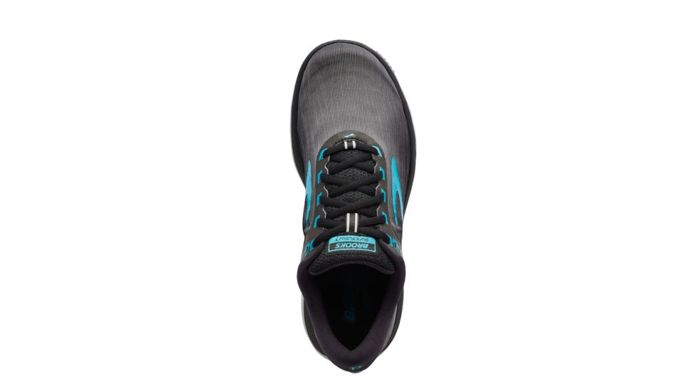 Brooks PureFlow 7 Women's Road Running Shoe, Grey/Black/Green, 120262 067