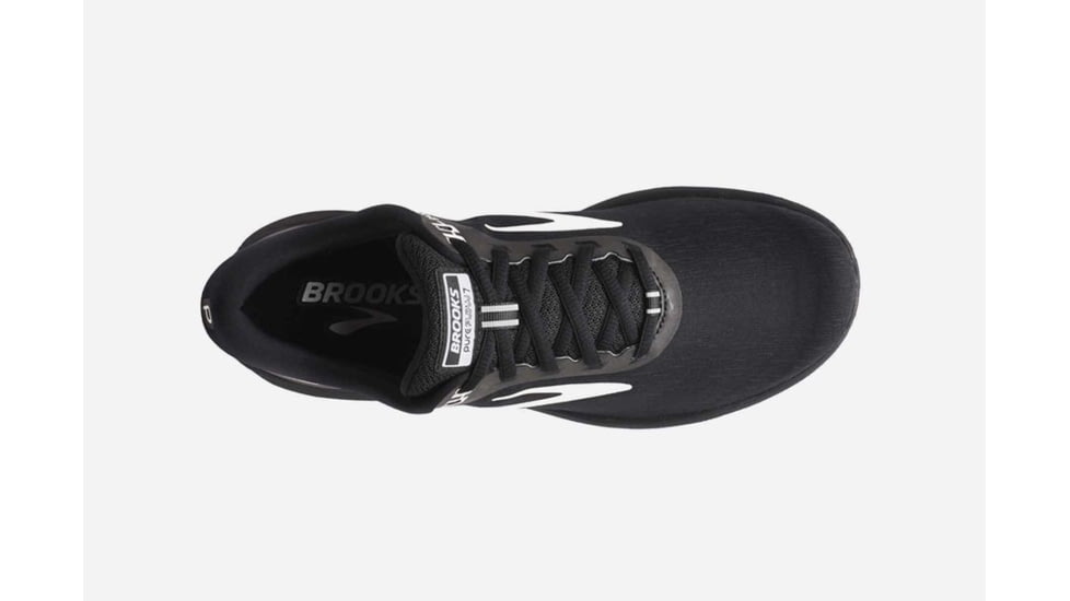 Brooks PureFlow 7 Womens Road Running Shoes, Black/White, 5.5 US, Medium, 1202621B048.055