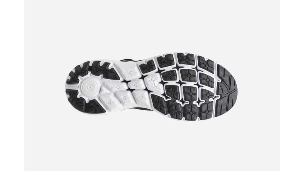 Brooks PureFlow 7 Womens Road Running Shoes, Black/White, 5.5 US, Medium, 1202621B048.055