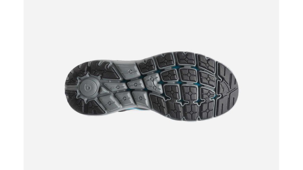 Brooks PureFlow 7 Womens Road Running Shoes, Grey/Black/Green, 12 US, Medium, 1202621B067.120