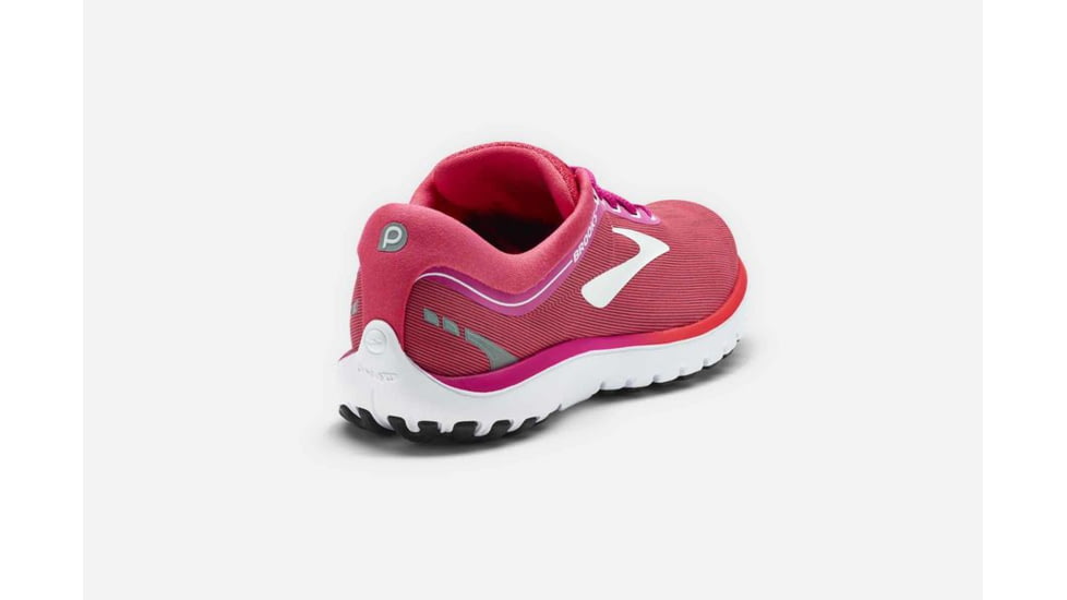 Brooks PureFlow 7 Womens Road Running Shoes, Pink/Pink/White, 5 US, Medium, 1202621B684.050