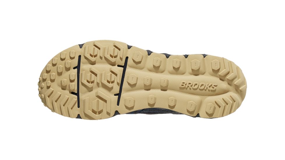 Brooks PureGrit 8 - Mens, Ebony/Deep Water/Black, Medium, 10.0, 1103131D457.100