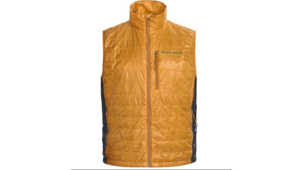 Brooks-Range Cirro Vest Mens, Butterscotch/Black, Large, 6015-Butterscotch/Black-L