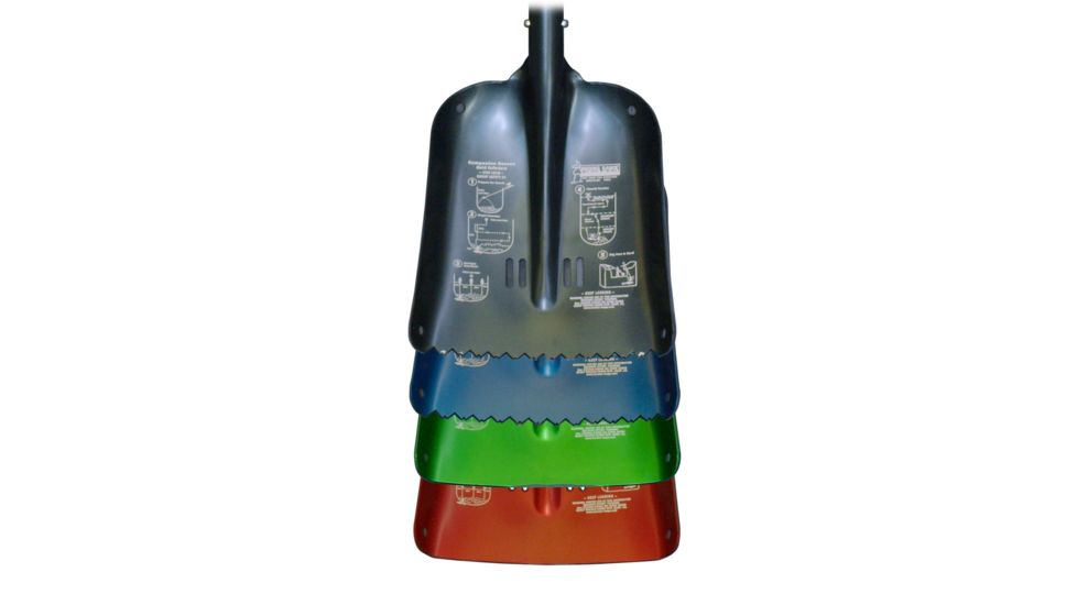 Brooks-Range Compact Sharktooth Shovel-Green