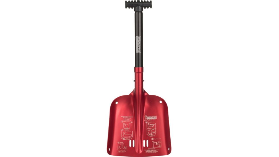 Brooks-Range Compact Sharktooth Shovel-Red