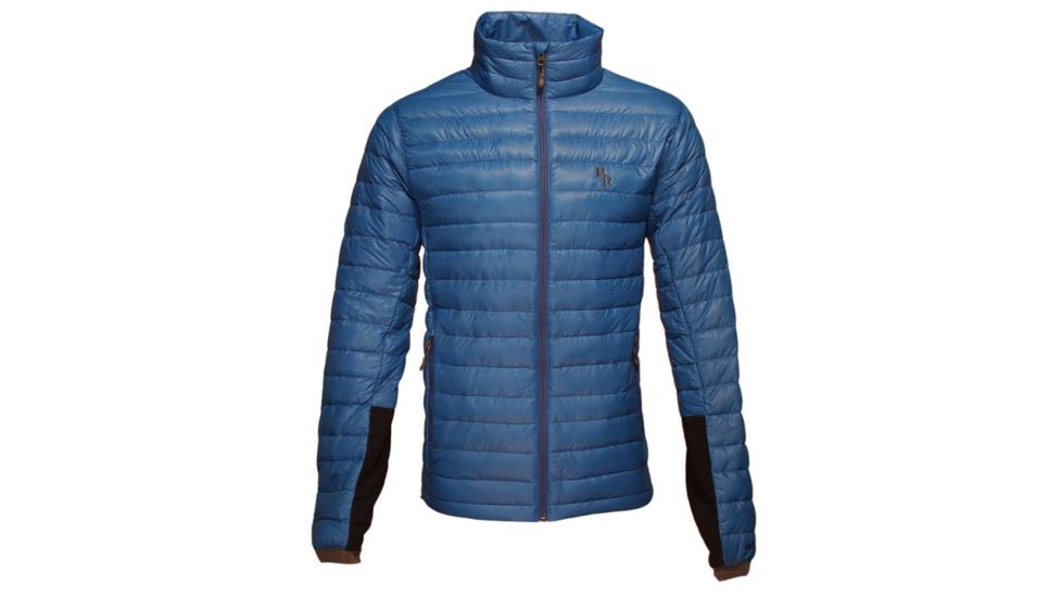 Hybrid Down Sweater-Alpine Blue-Medium