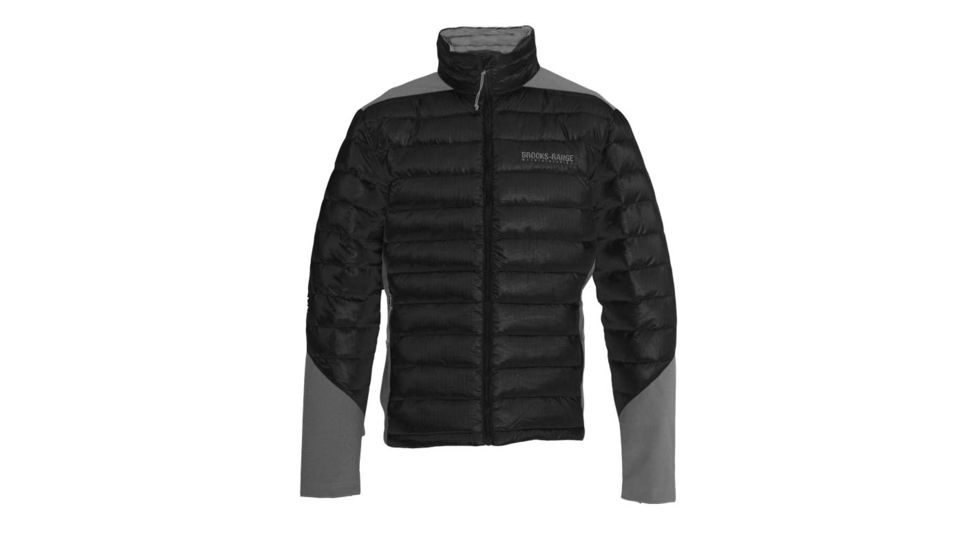 Brooks-Range Mountaineering Hybrid Down Sweater-Black-Small