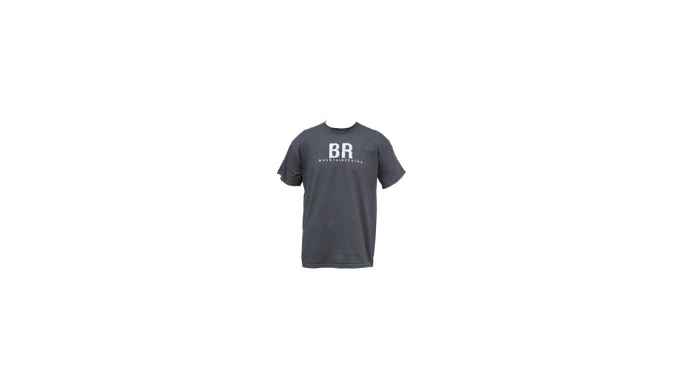 BR Logo T-Shirt - Mens-Black-Small