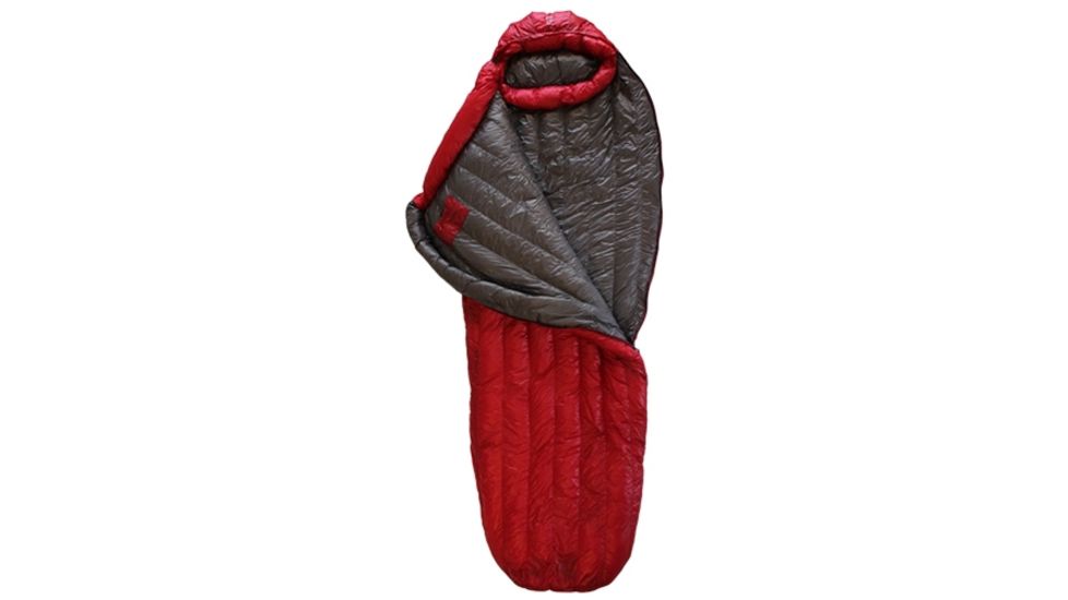 Drift 20 Semi-Rec Sleeping Bag 850/ DownTek Fill-Positive Red-Regular