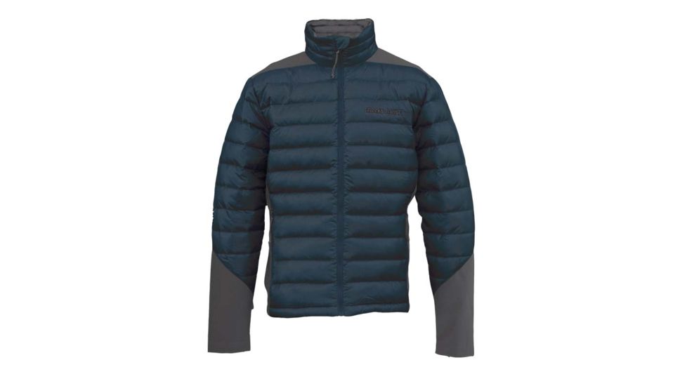 Hybrid Down Sweater-Smoke-Small