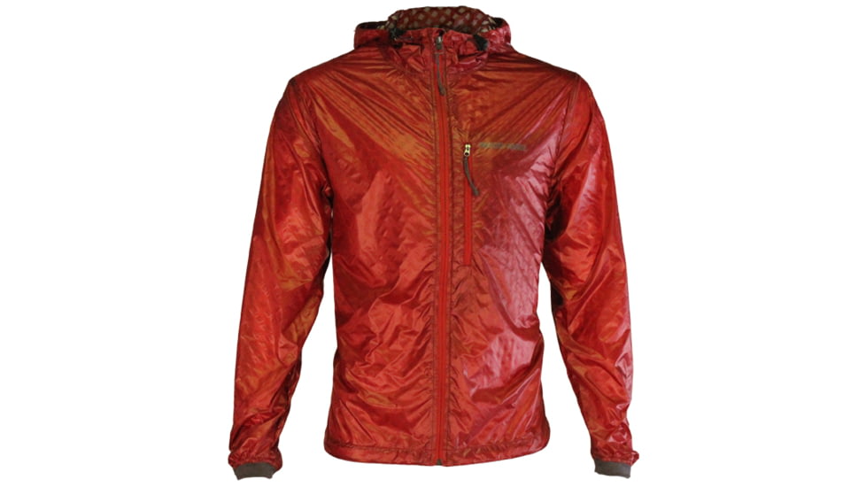 Brooks-Range Mountaineering Lt Breeze Jacket - Mens -Rust-Medium