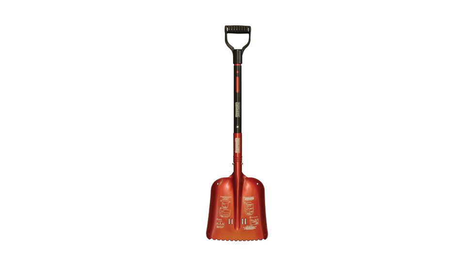 Brooks-Range Pro Sharktooth Shovel D Red 2313-100-0