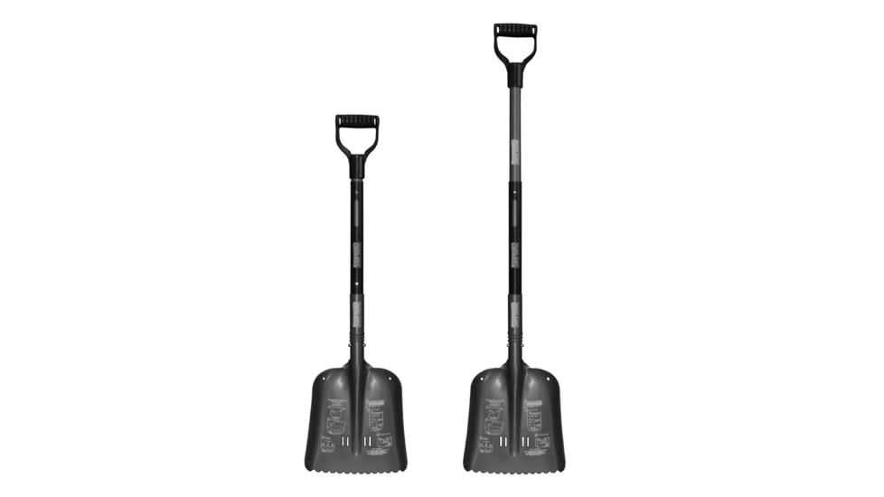 Brooks-Range Sharktooth Longneck Pro D-Handle Shovel-Aluminum