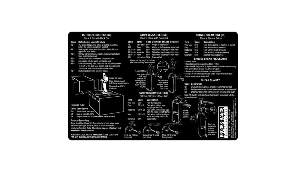Brooks-Range Snow Crystal Card 1621-000-0