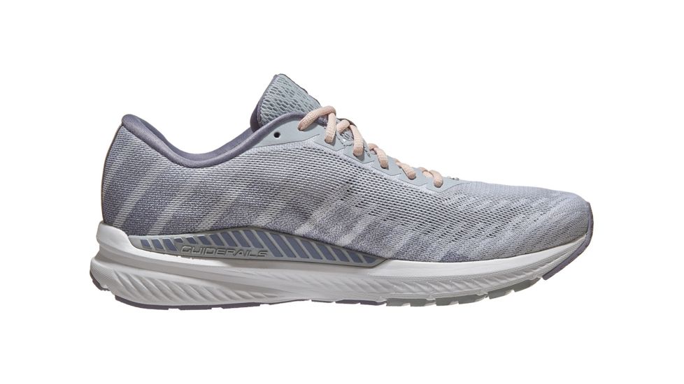 Brooks Ravenna 10 - Womens, White/Grey/Pale Peach, Medium, 8.0, 1202861B110.080