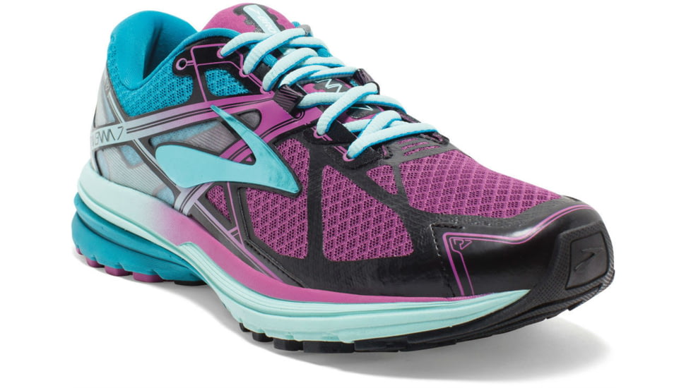 Ravenna 7 Road Running Shoe - Womens-DeepOrchid/CaneelBay/ArubaBlue-Medium-6