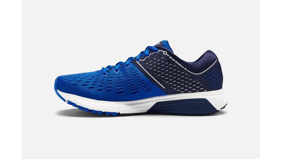 Brooks Ravenna 9 Mens Road Running Shoes, Blue/Navy/White, 7 US, Medium, 1102801D441.070