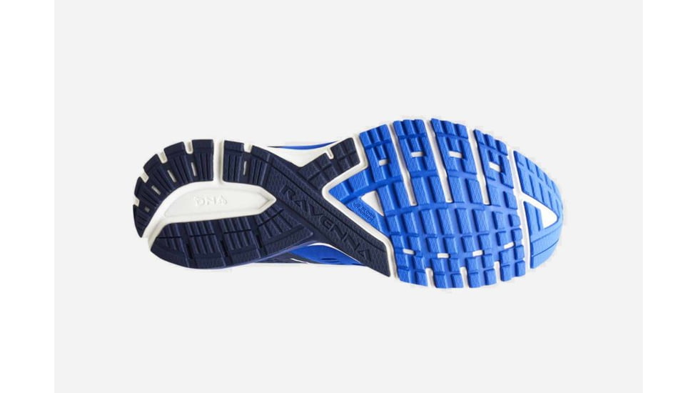 Brooks Ravenna 9 Mens Road Running Shoes, Blue/Navy/White, 7 US, Medium, 1102801D441.070