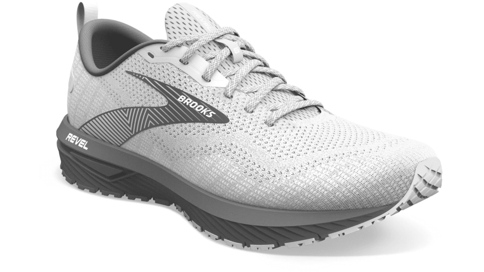 Brooks Revel 6 Running Shoes - Mens, Alloy/Primer Grey/Oyster, 9.5, 1103981D089.095