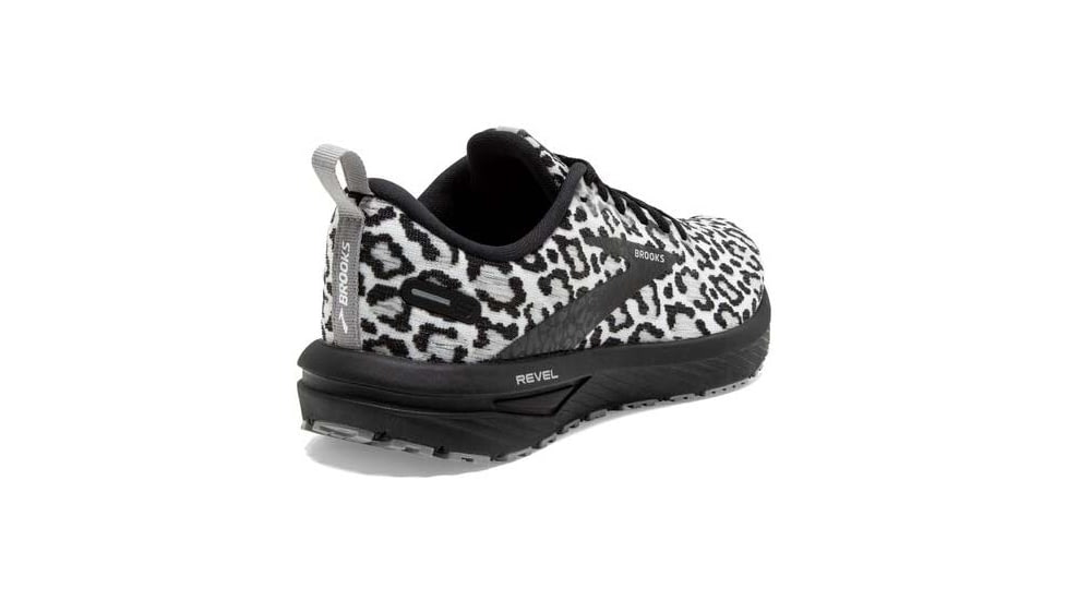 Brooks Revel 6 Running Shoes - Womens, Medium, Black/Alloy/White, 6.5, 1203861B058.065