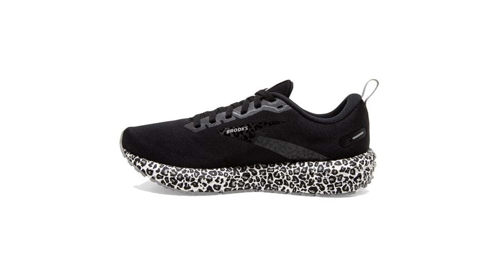 Brooks Revel 6 Running Shoes - Womens, Medium, White/Black/Alloy, 7.0, 1203861B116.070