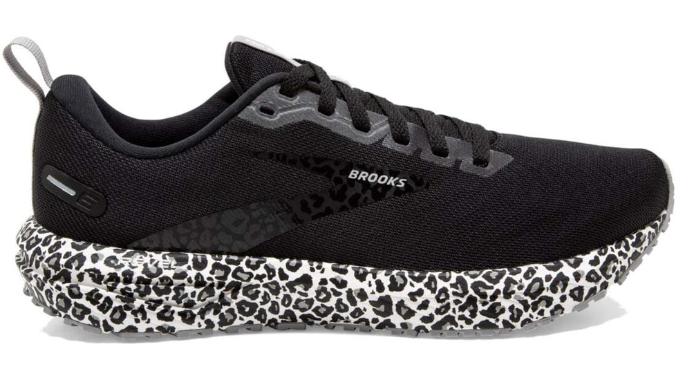 Brooks Revel 6 Running Shoes - Womens, Medium, White/Black/Alloy, 7.0, 1203861B116.070