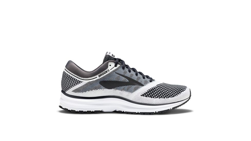 Brooks Revel Men's Road Running Shoe, White/Anthracite/Black, 110260 155