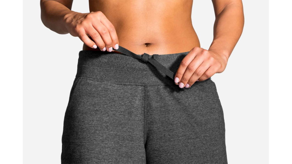 Brooks Revival Women's Short, Heather Black, Large 221263-Heather Black-L