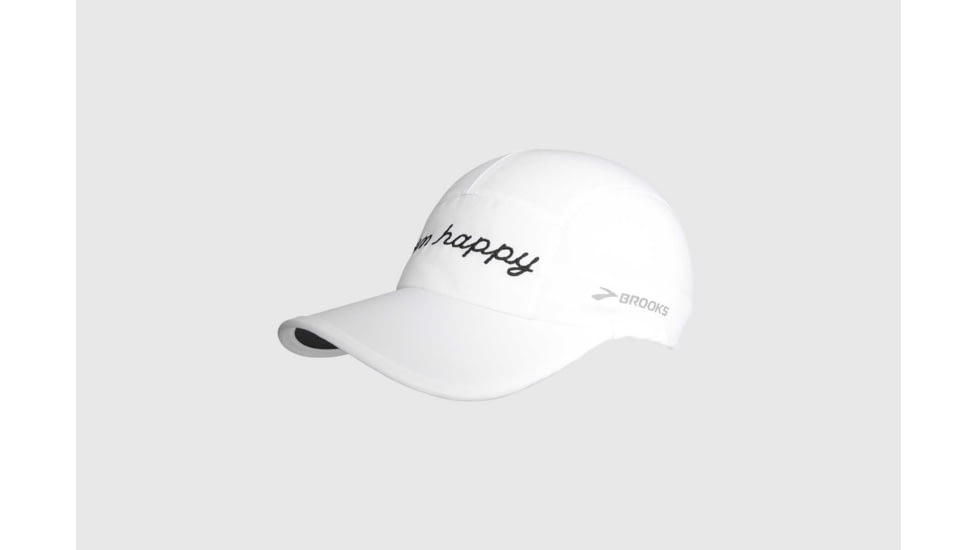Brooks Run Happy Sherpa Hat, White, One Size 280355-White-OSFA
