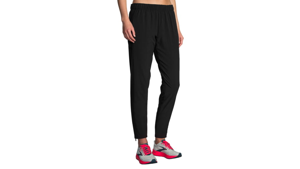 Brooks Shakeout Pant - Womens, Black, XS, 221467001.020