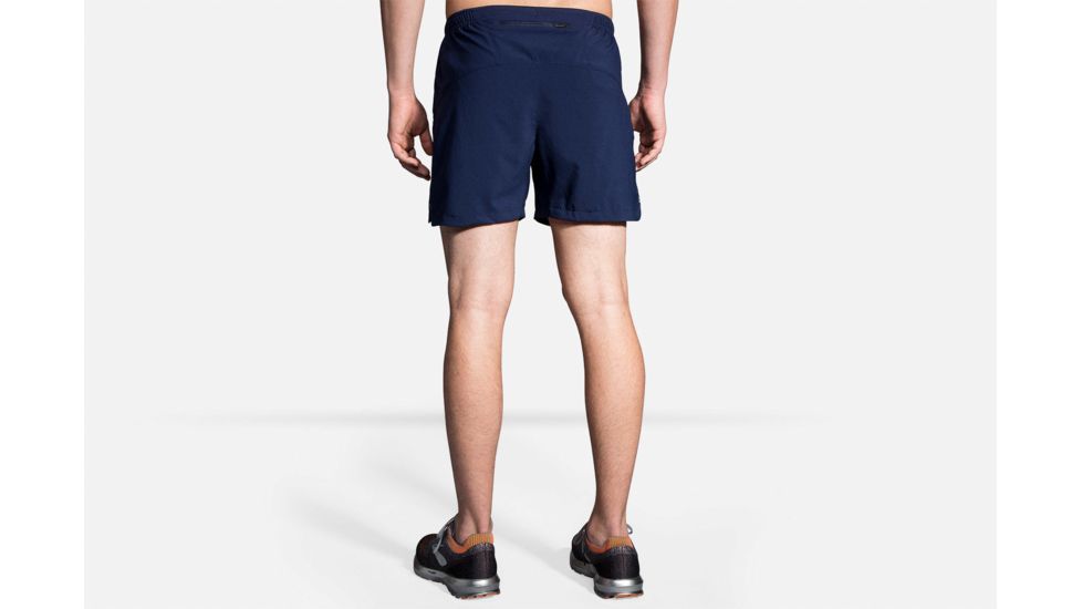 Brooks Sherpa 5 Inch Running Short - Mens, Navy, 2XL, 211137451.045