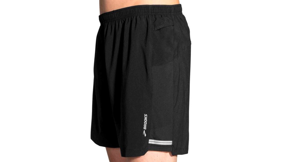 Brooks Sherpa 7 Inch 2-in-1 Running Shorts - Mens, Black, XS, 211138001.02