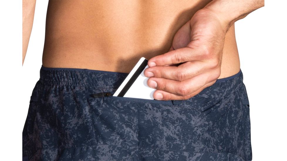 Brooks Sherpa 7 Inch 2-in-1 Running Shorts - Mens, Indigo Mineral, S, 211138477.025