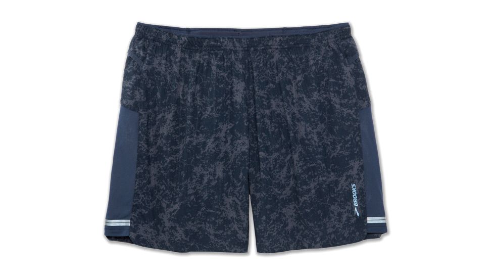 Brooks Sherpa 7 Inch 2-in-1 Running Shorts - Mens, Indigo Mineral, S, 211138477.025