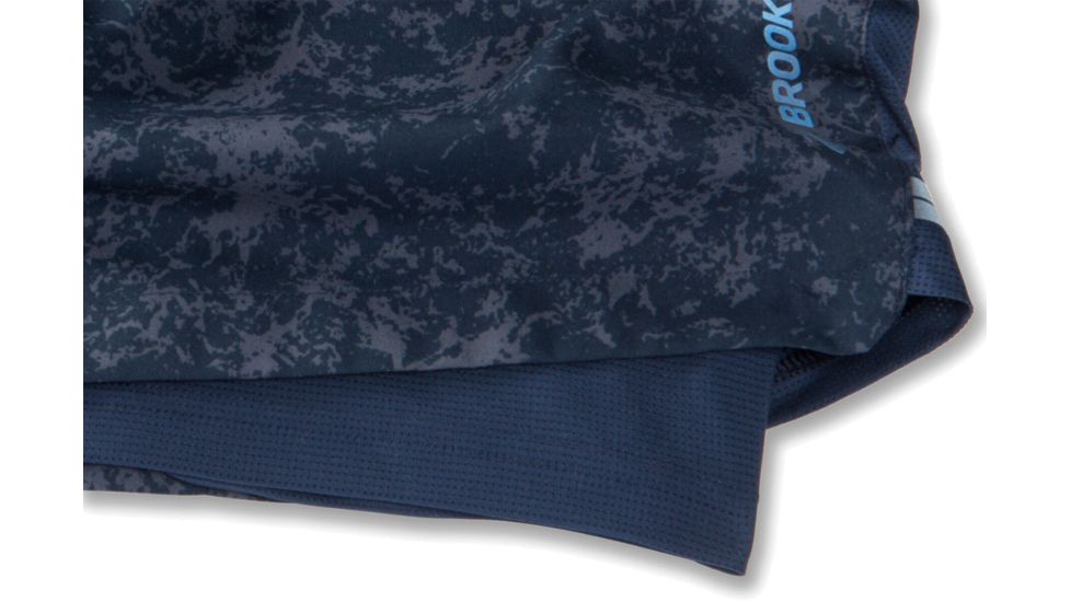 Brooks Sherpa 7 Inch 2-in-1 Running Shorts - Mens, Indigo Mineral, S, 211138477.025
