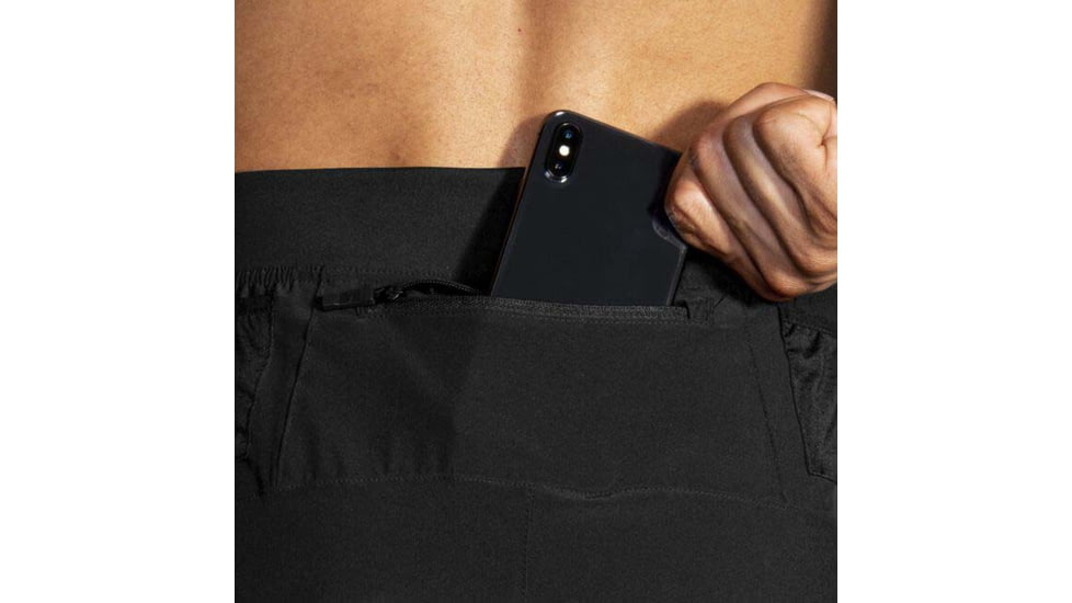 Brooks Sherpa 7in Short - Mens, Black, XL, 211334001.040