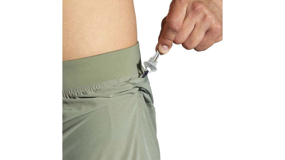 Brooks Sherpa 7in Short - Mens, Pebble, XL, 211334391.040