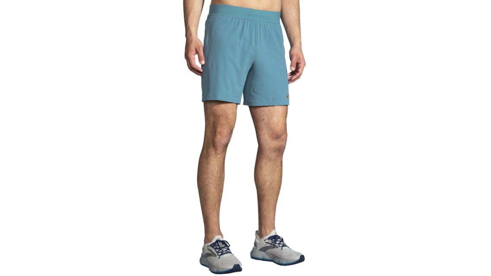 Brooks Sherpa 7in Short - Mens, Slate Blue, XL, 211334444.040