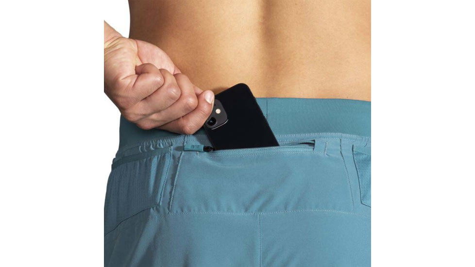 Brooks Sherpa 7in Short - Mens, Slate Blue, XL, 211334444.040