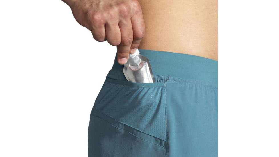 Brooks Sherpa 7in Short - Mens, Slate Blue, XL, 211334444.040