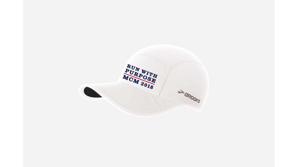 Brooks Sherpa Hat, White, White, One Size 280329-White-OSFA