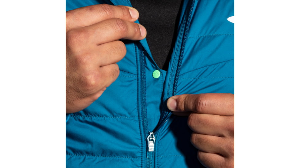 Brooks Shield Hybrid Jacket 2.0, Dk Ocean, Medium, 211415474.030