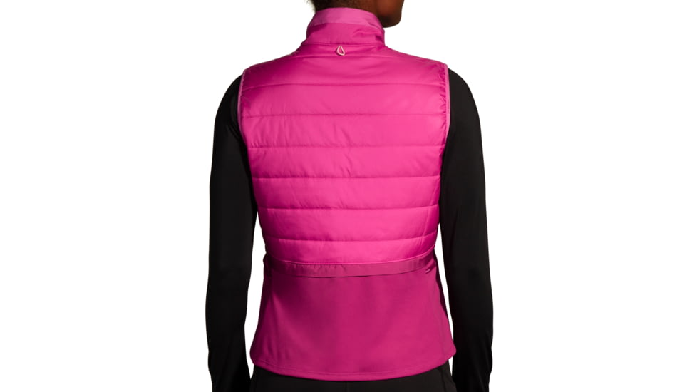 Brooks Shield Hybrid Vest 2.0 - Womens, Dk Mauve/Mauve, Extra Small, 221556679.020